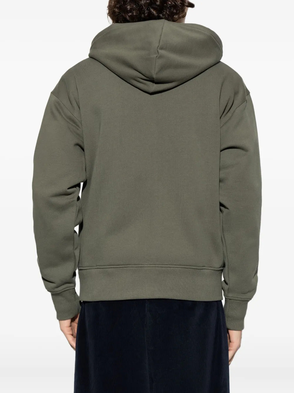 Bally logo-embroidered zip-up hoodie