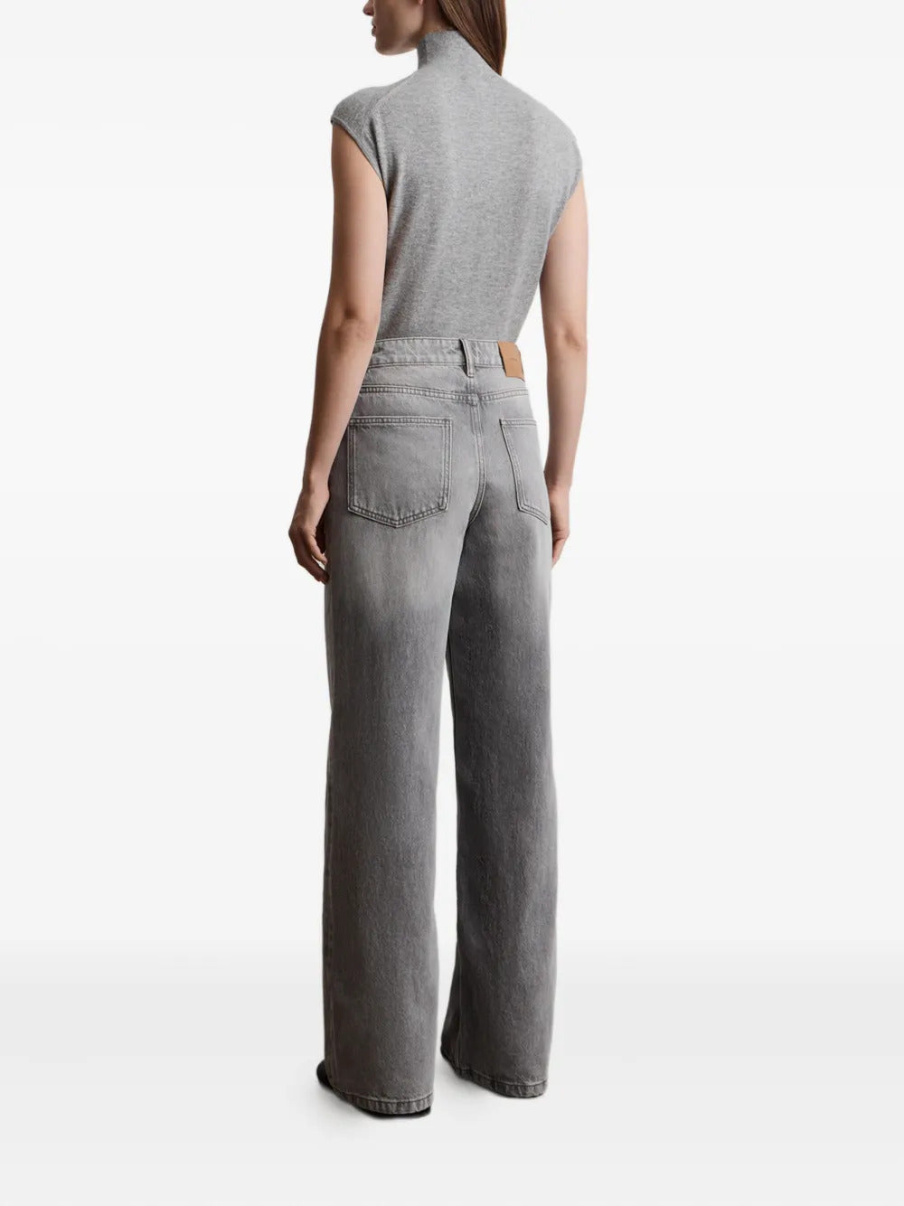 12 STOREEZ  415 wide-leg jeans