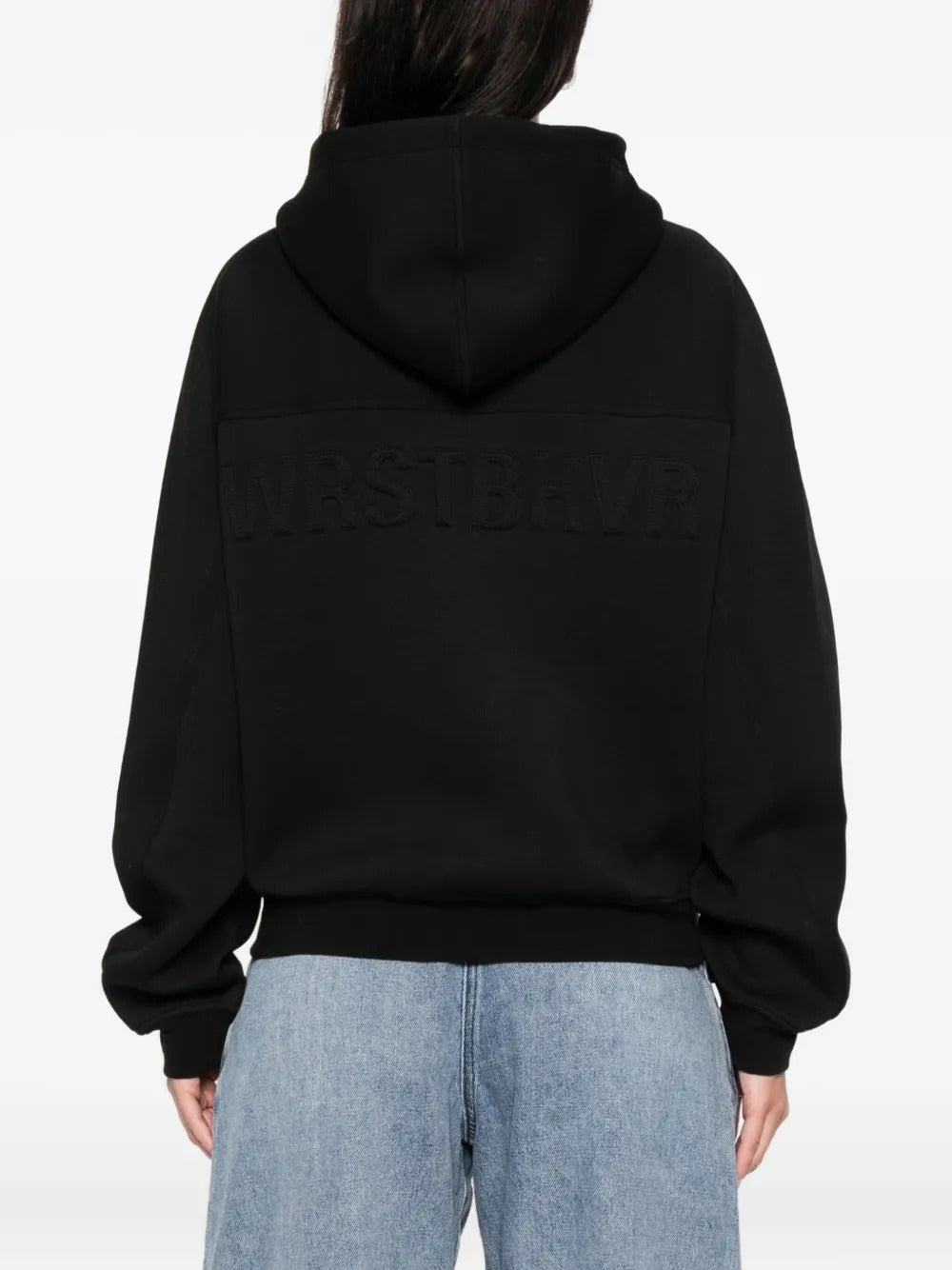 WRSTBHVR  Gruven V2 zip-fastening hoodie