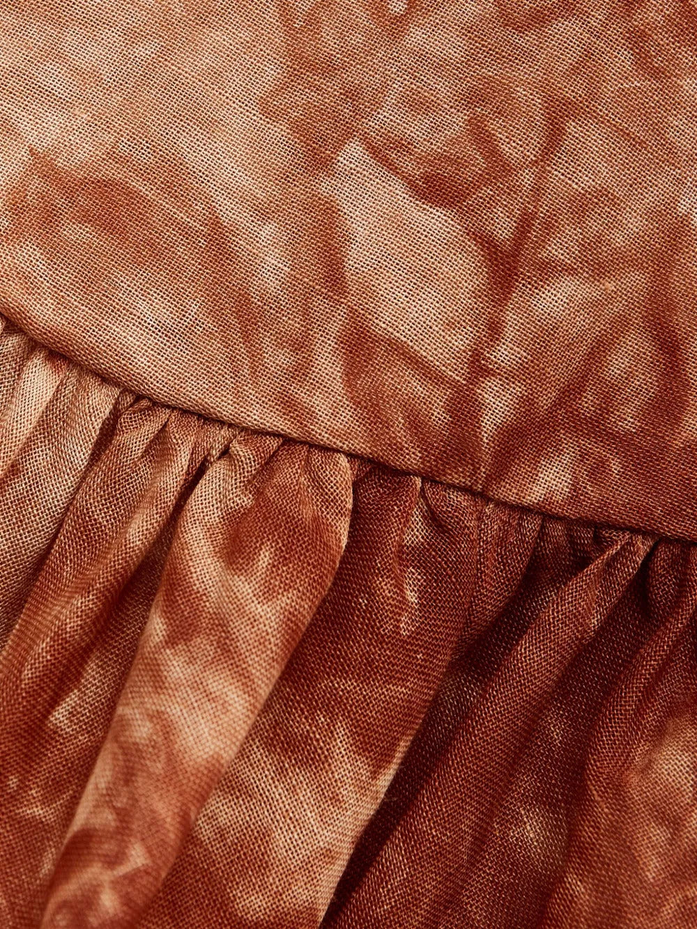 Bronx and Banco  Caleta tie-dye ruffled Dress