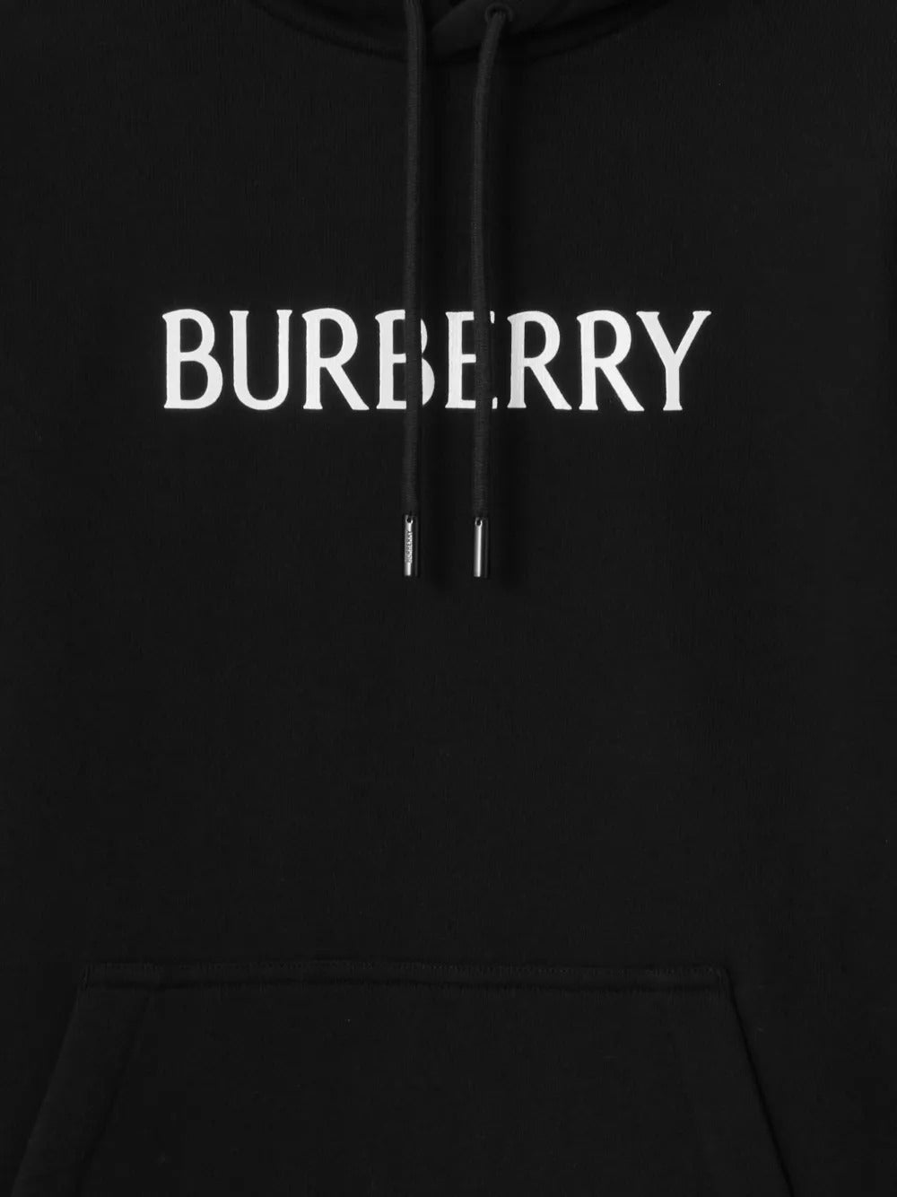 Burberry logo-print hooded hoodie