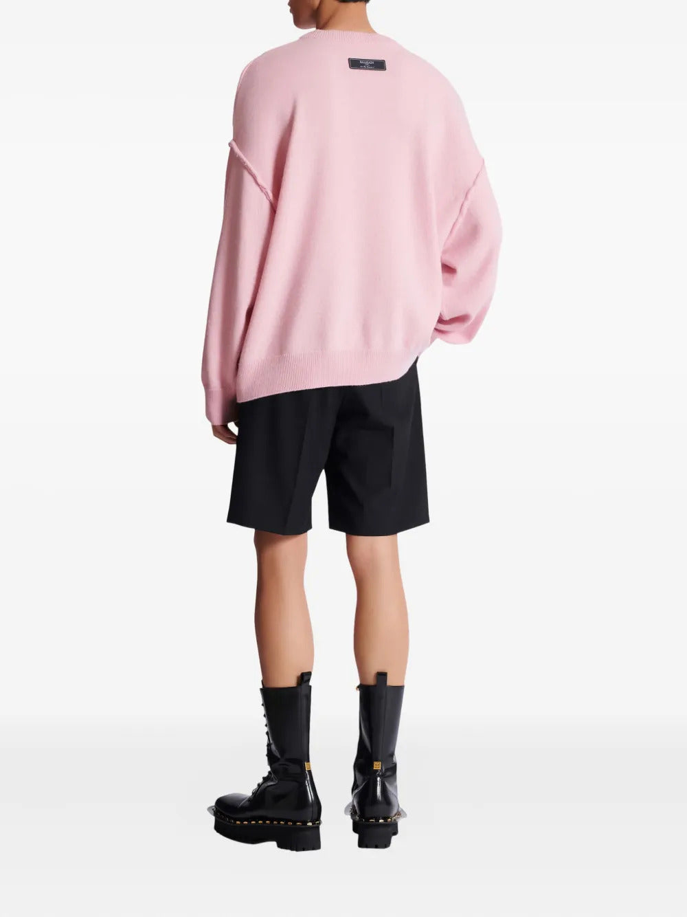 Balmain  crew-neck cashmere sweater