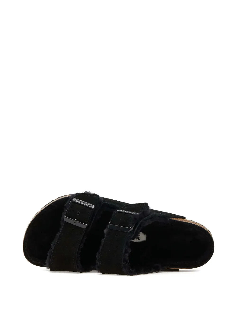 Birkenstock  Arizona shearling buckled sandals