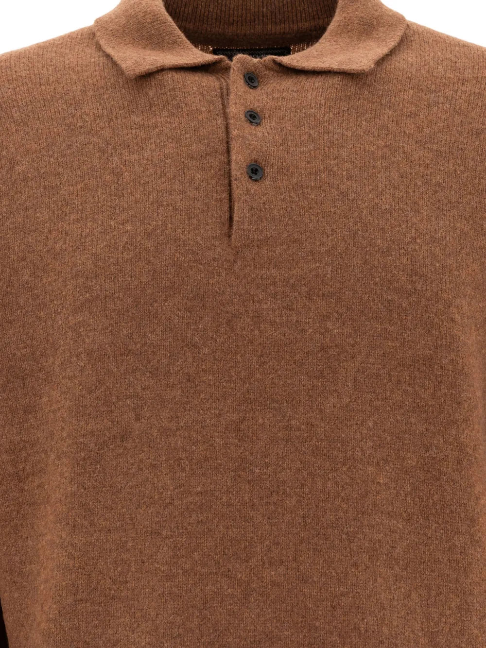 BEAMS PLUS  knitted polo shirt