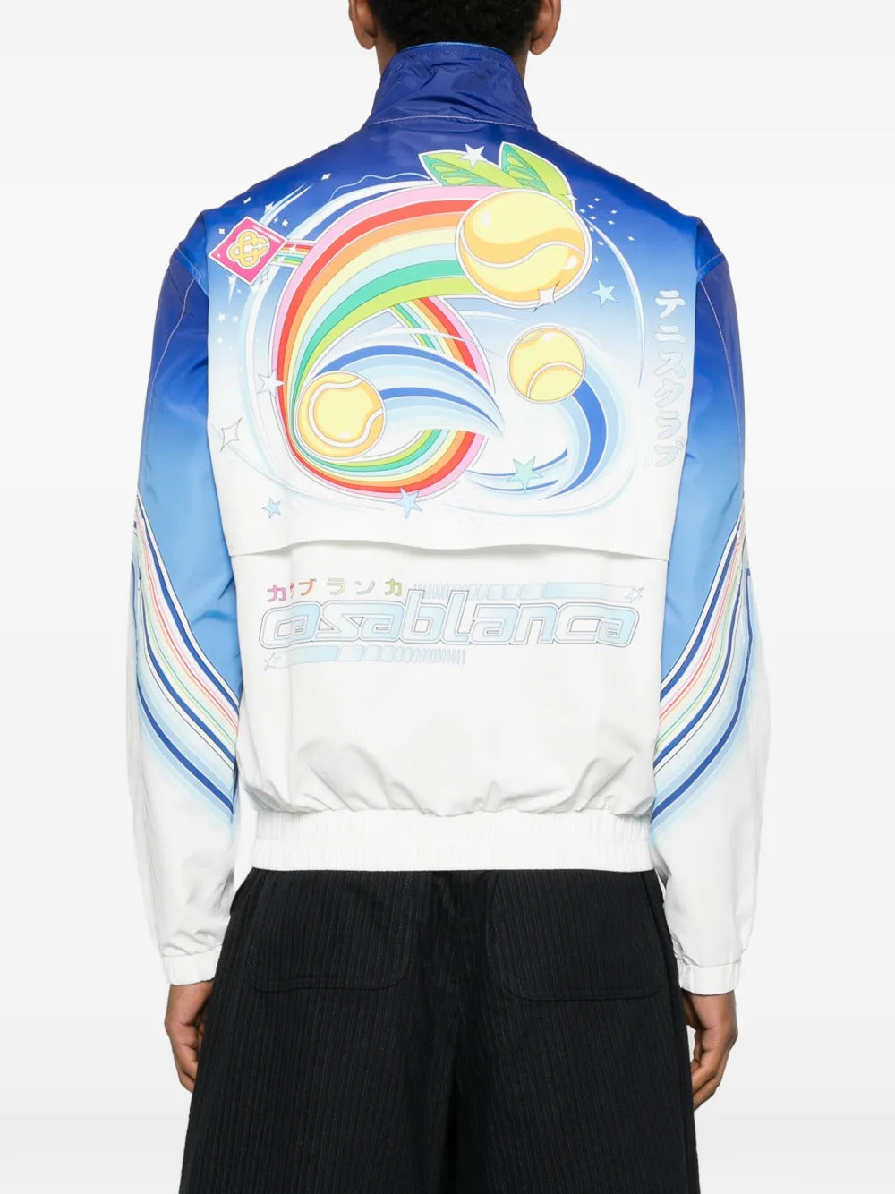 Casablanca  graphic-zipped jacket