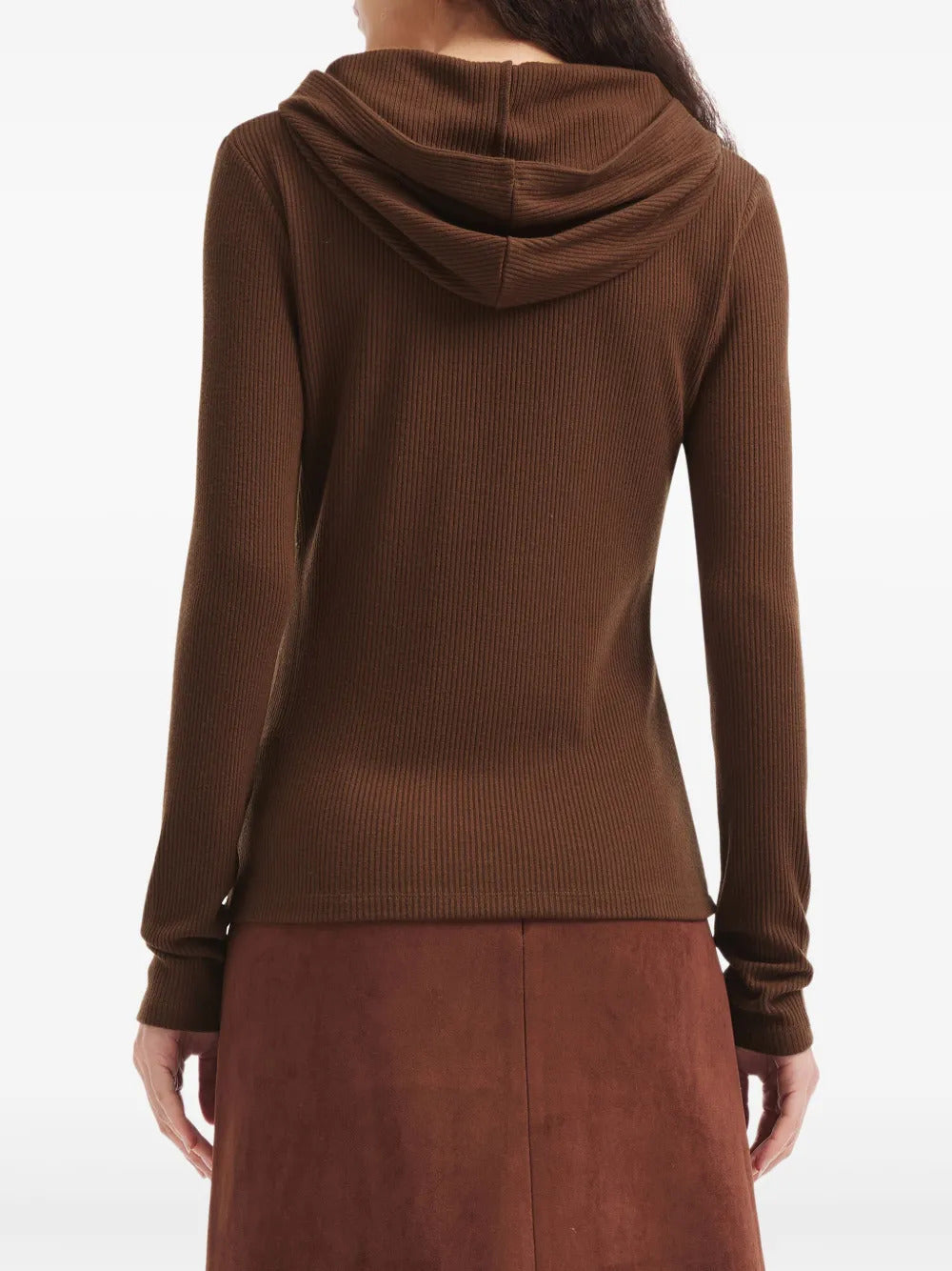 b+ab buttoned hoodie
