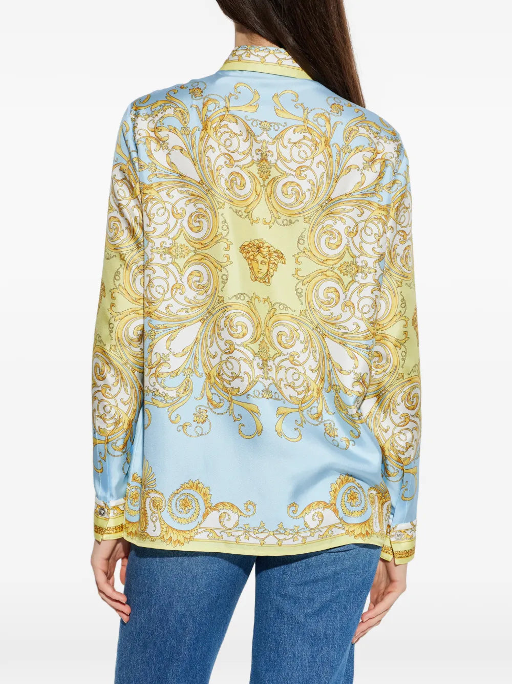 Versace  baroque-printed shirt