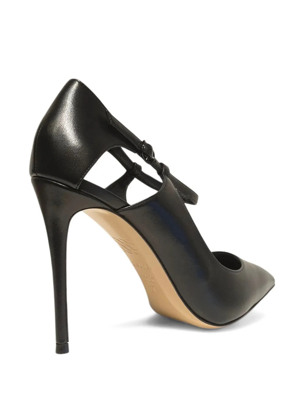 Casadei  100mm Samurai Julia T-strap stiletto pumps