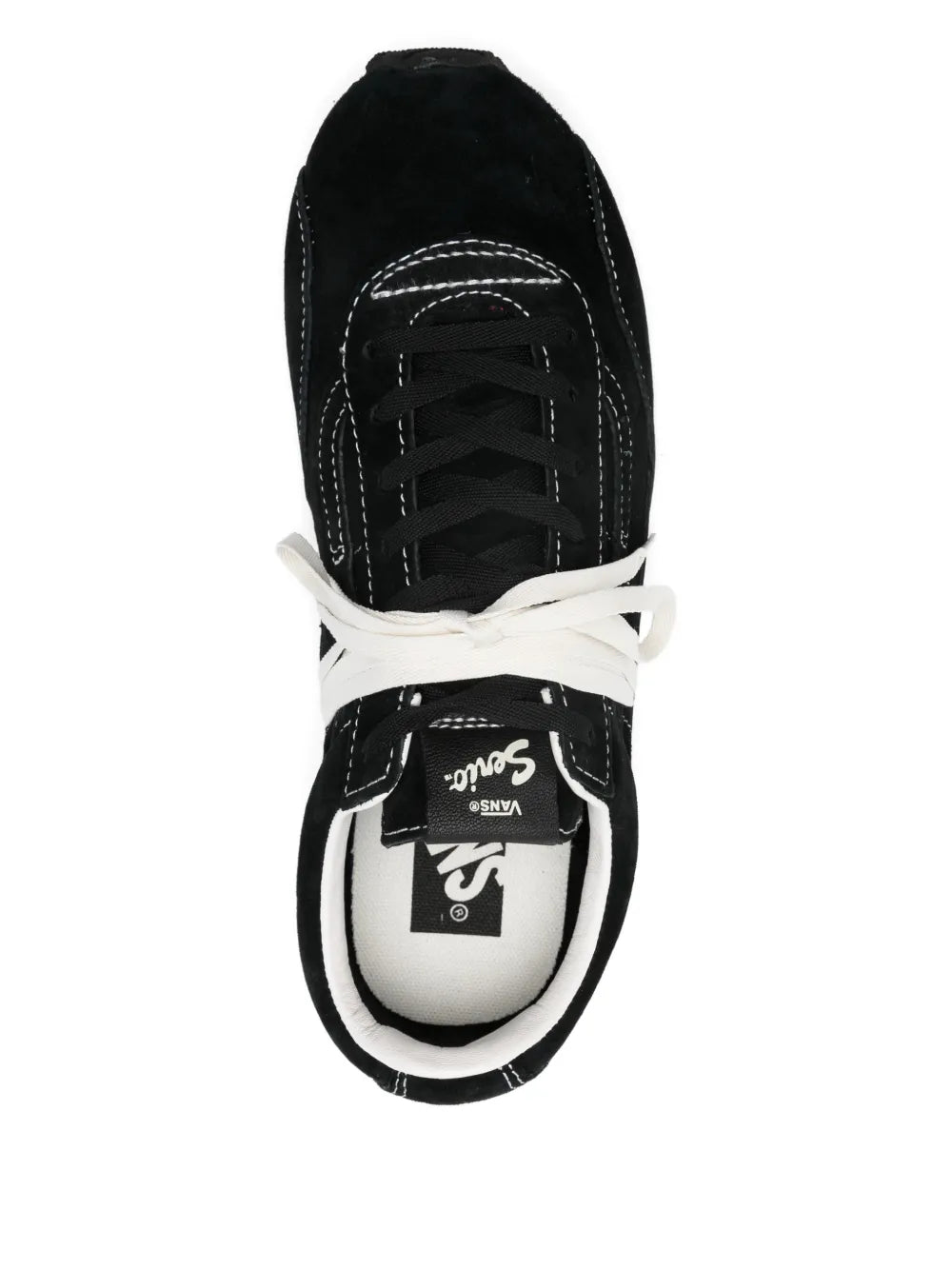 Vans suede stitching sneakers
