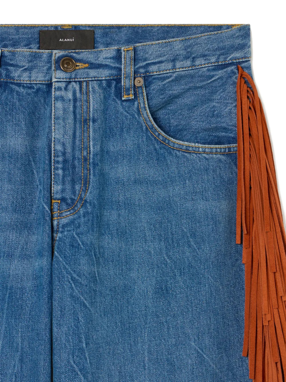 Alanui  Golden Dusk denim jeans