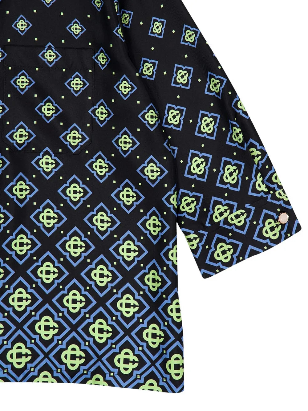 Casablanca  monogram silk shirt