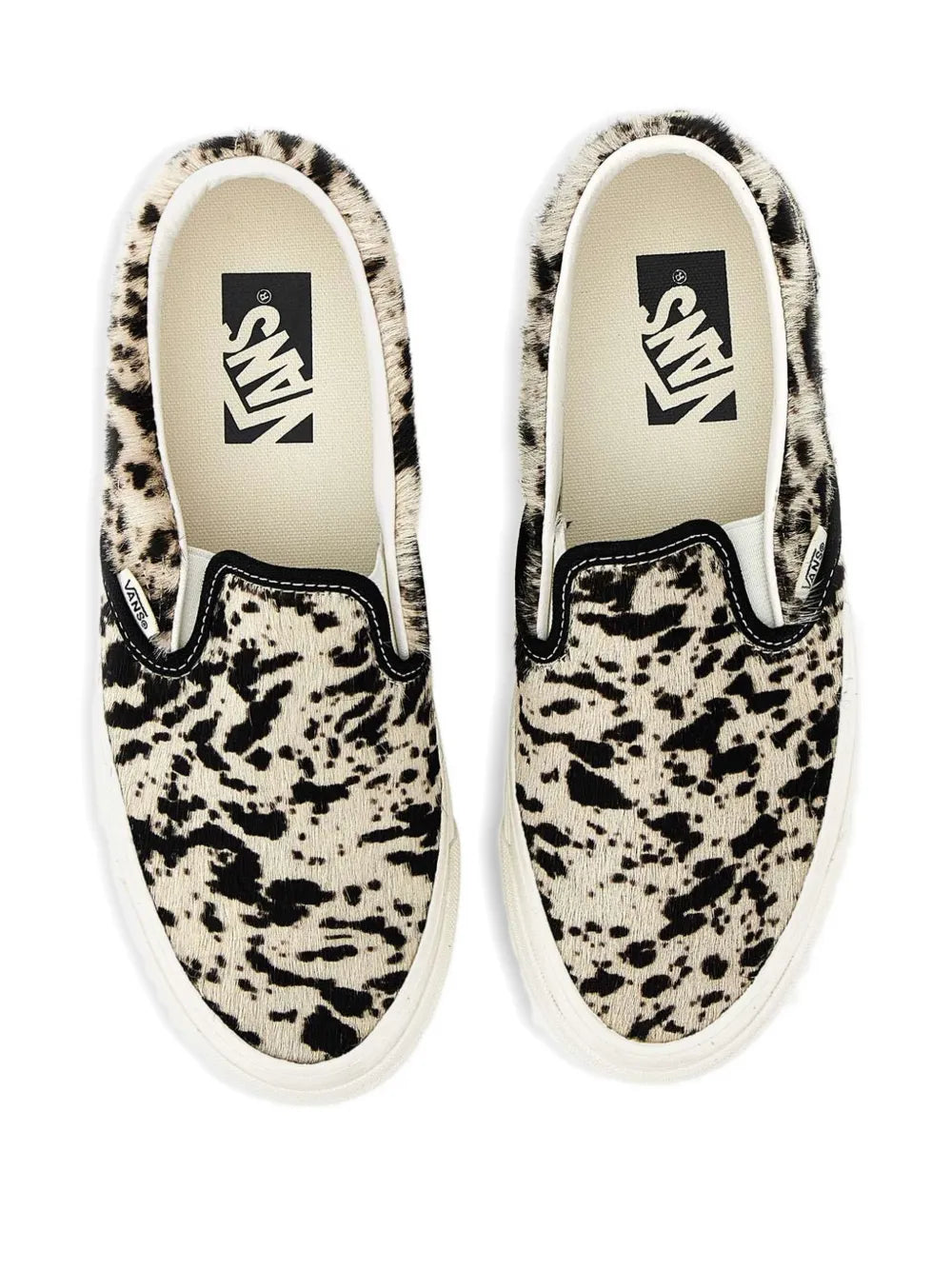 Vans  pony hair cowhide trainers