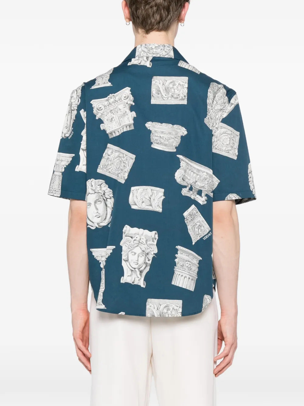 Versace cotton poplin shirt