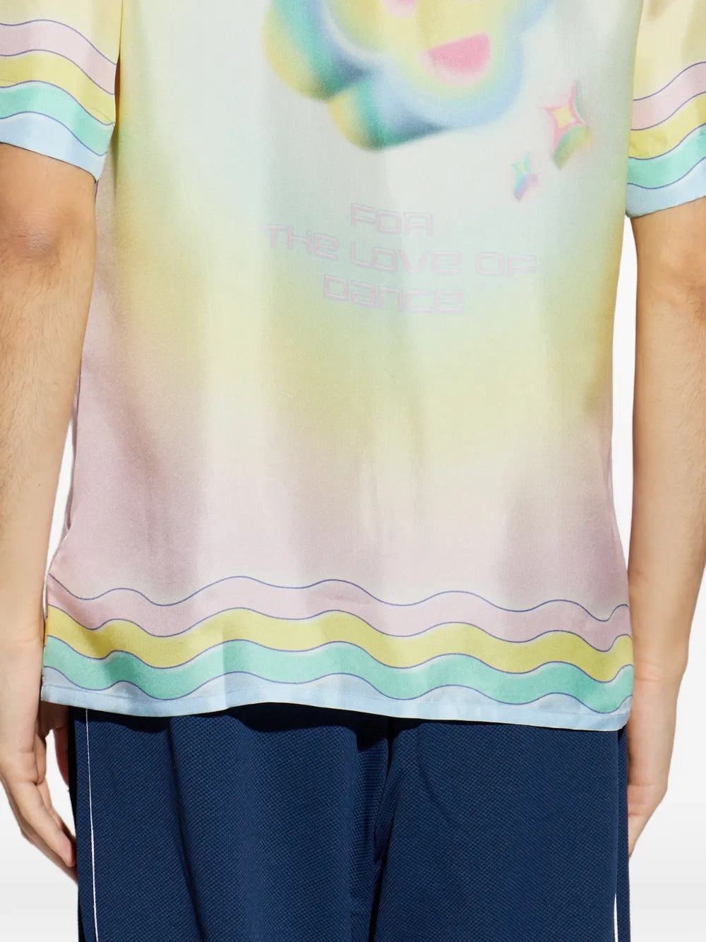 Casablanca Wave Print Shirt