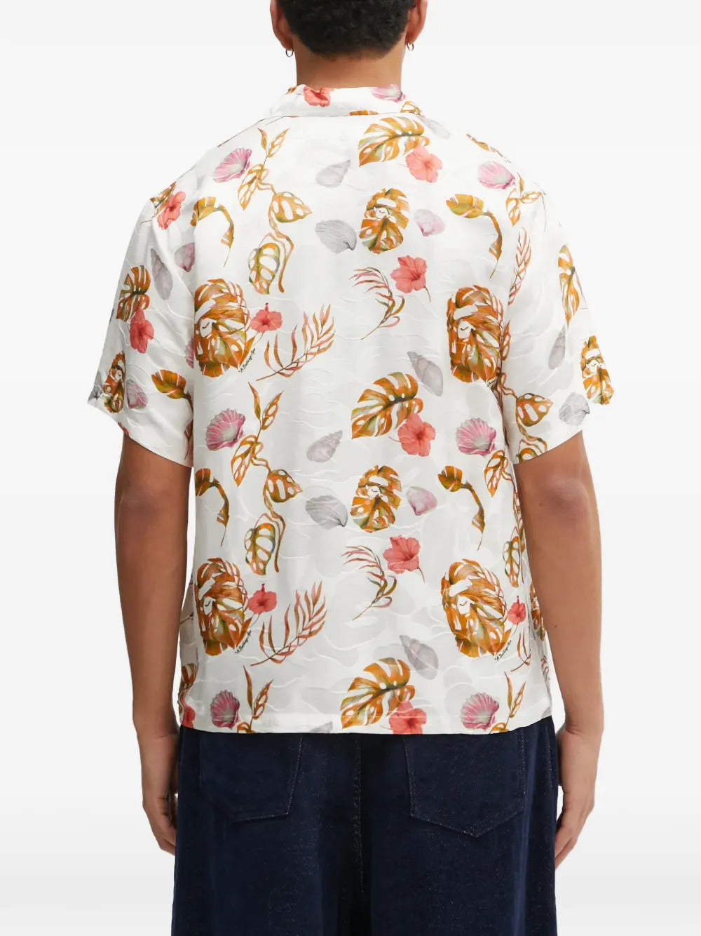 A BATHING APE® floral short-sleeve shirt