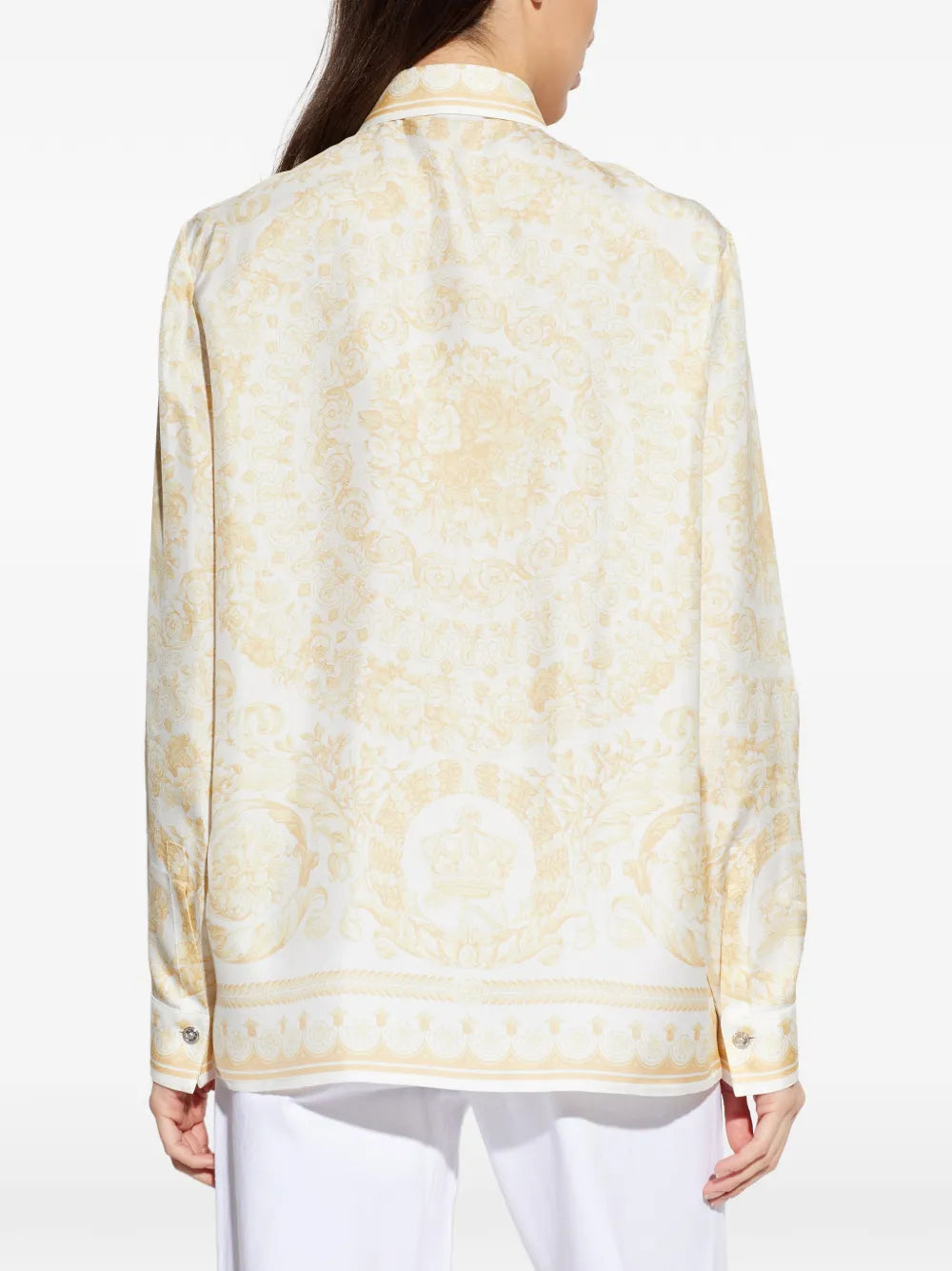 Versace  Barocco-print shirt