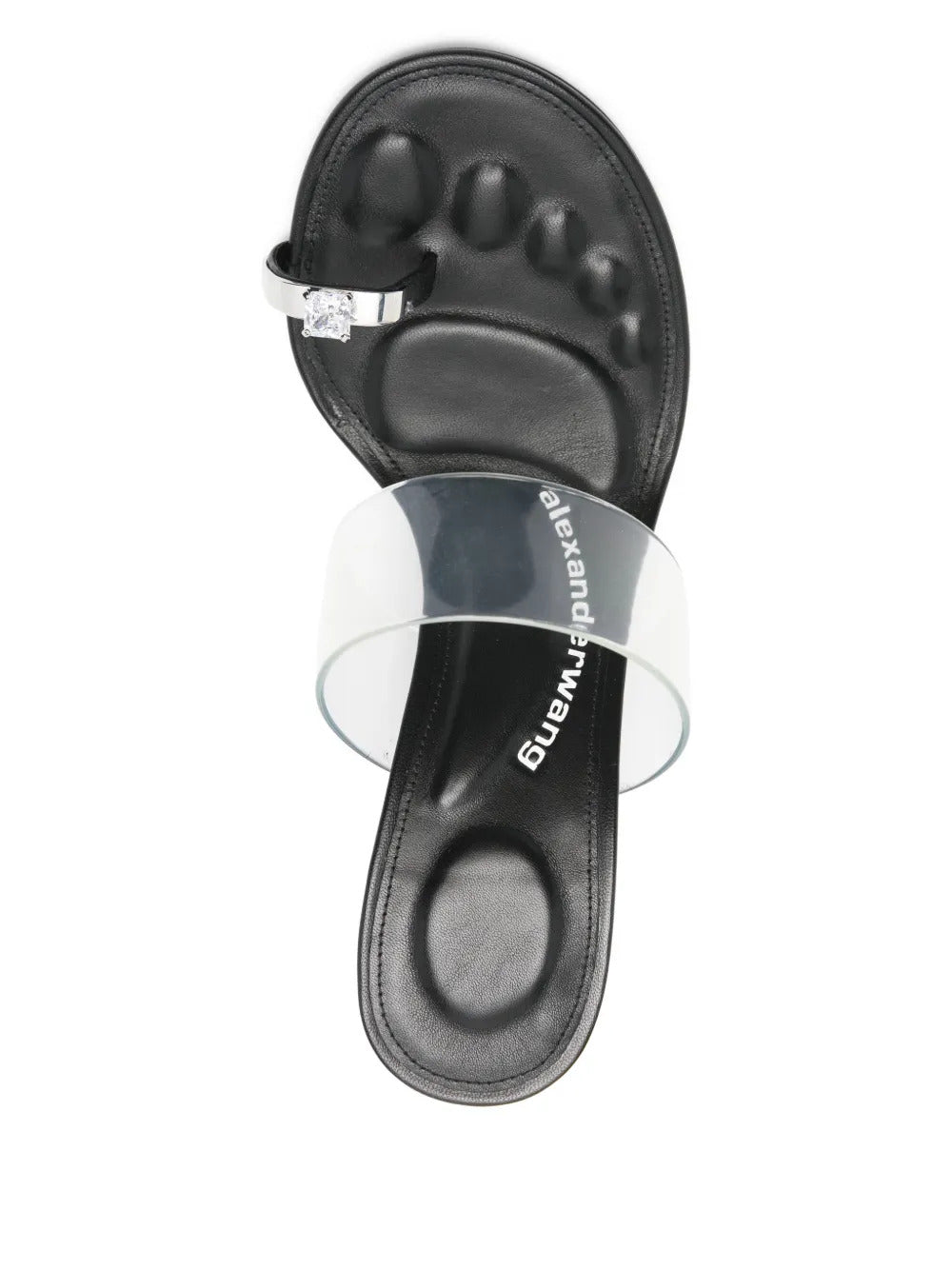 Alexander Wang  Bianca clear band heeled pumps