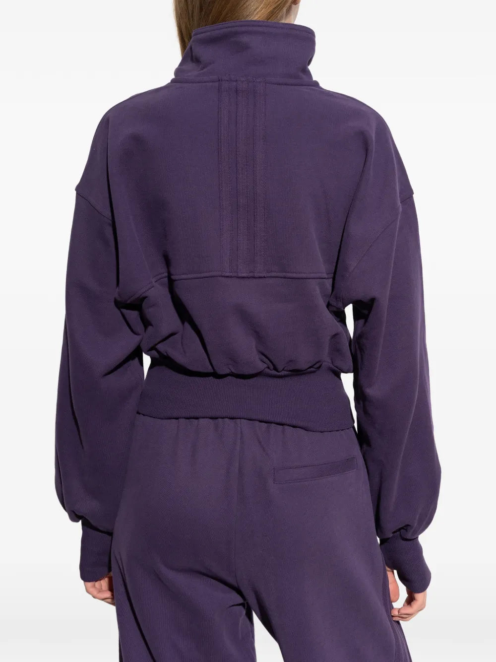 adidas x Moon Boot ribbed zip-up sweater