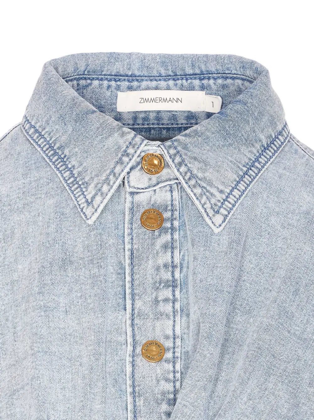 ZIMMERMANN denim shirt