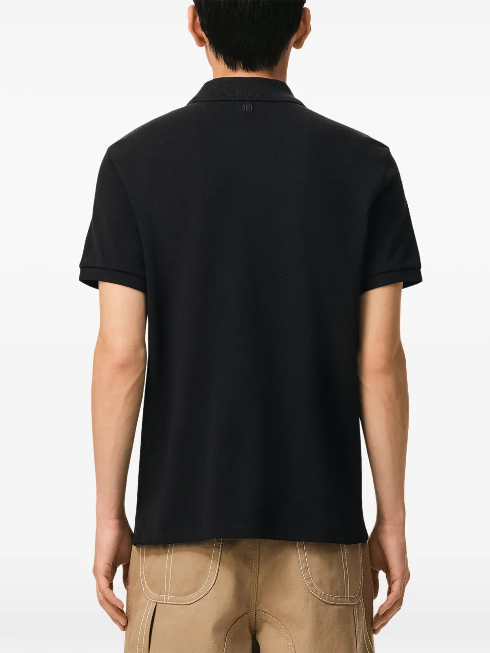 AMI Paris  Ami De Coeur logo-embroidery polo shirt