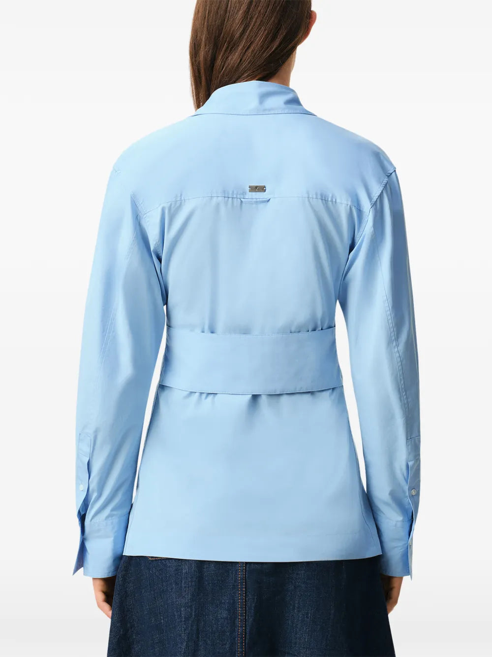 AMI Paris  balloon sleeve pocket shirt