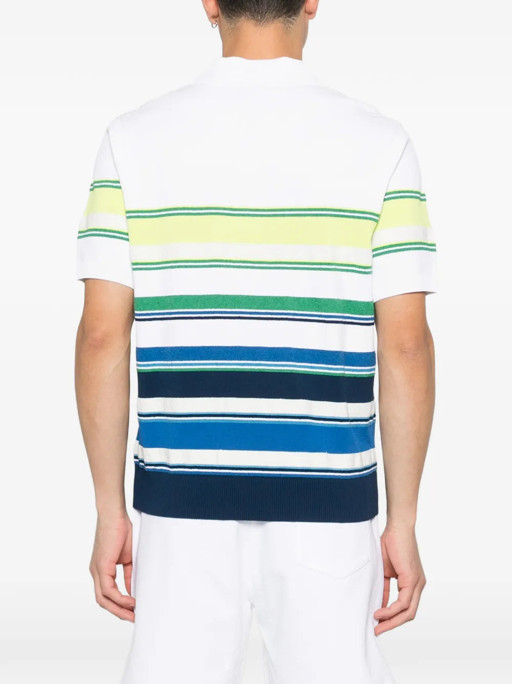 Casablanca  striped polo shirt