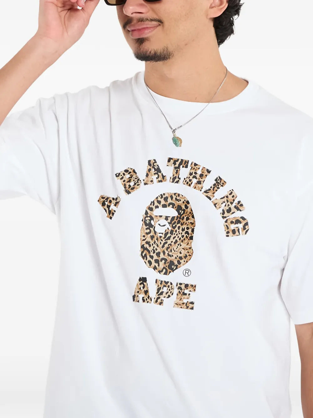 A BATHING APE® Ape Wild leopard-pattern T-shirt