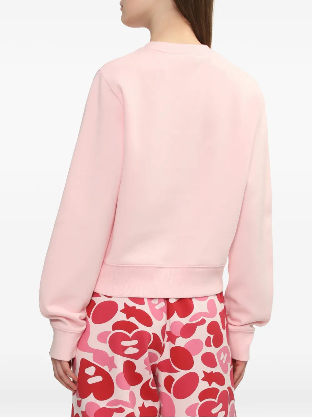 A BATHING APE® heart print top