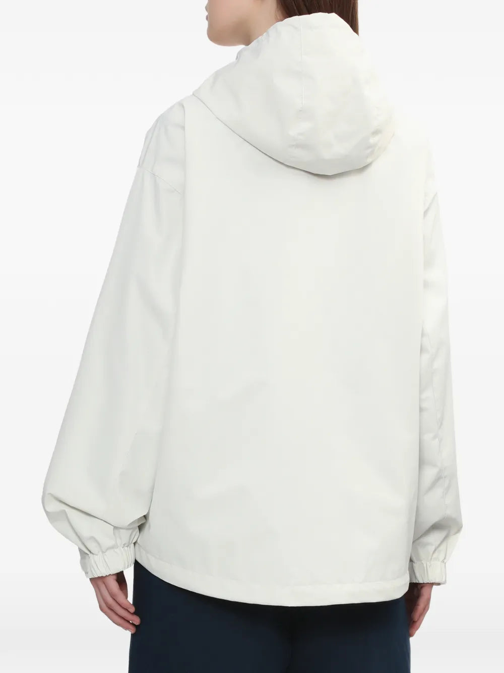 A BATHING APE®  hooded logo jacket
