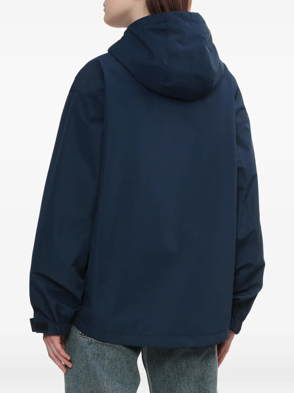 A BATHING APE®  logo hooded jacket