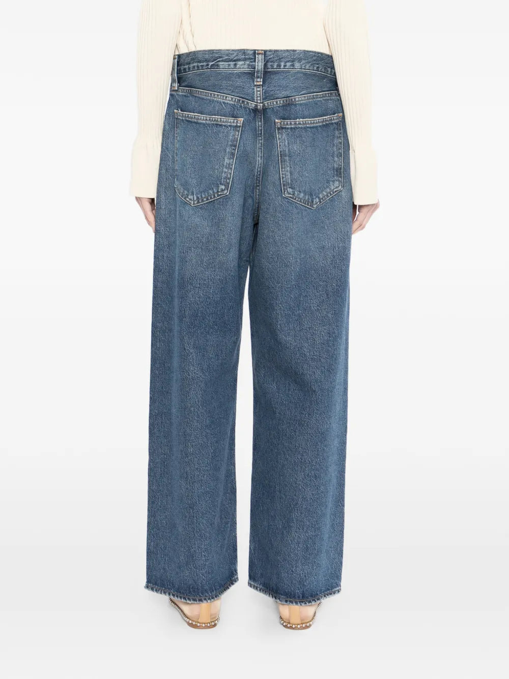 AGOLDE  low slung baggy jeans