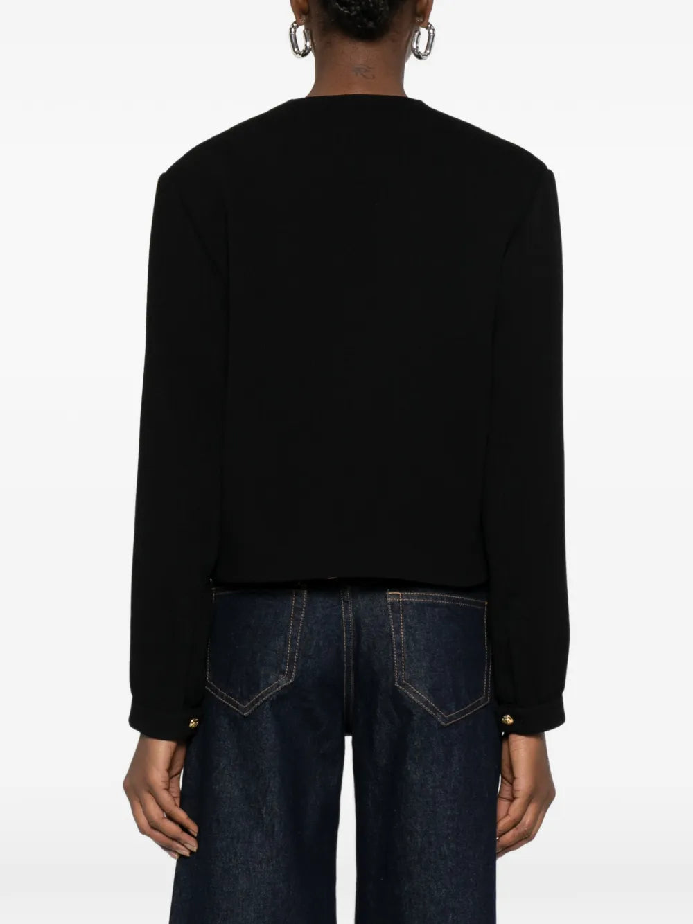 Blazé Milano Riviera button crop jacket