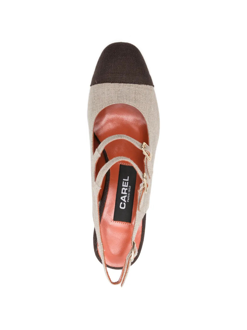Carel Paris  heel strap pumps