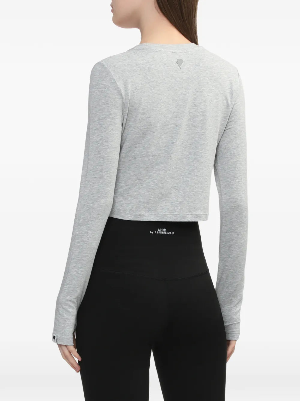 A BATHING APE®  cropped long-sleeve T-shirt