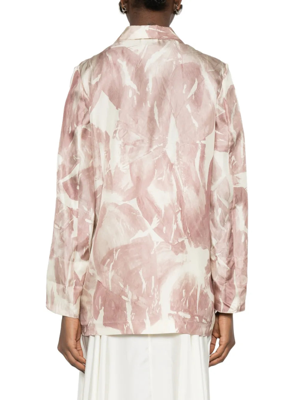 Alysi Monopetto floral single-breasted jacket