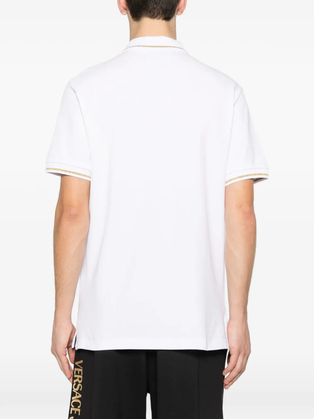 Versace Jeans Couture logo-print polo shirt