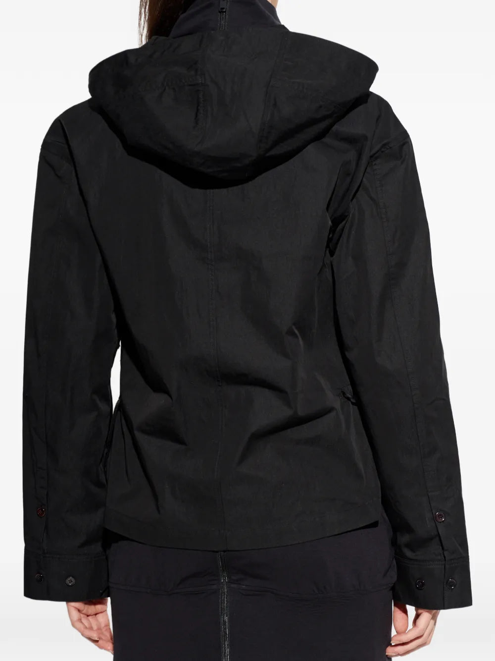 Y-3 panelled cotton jacket