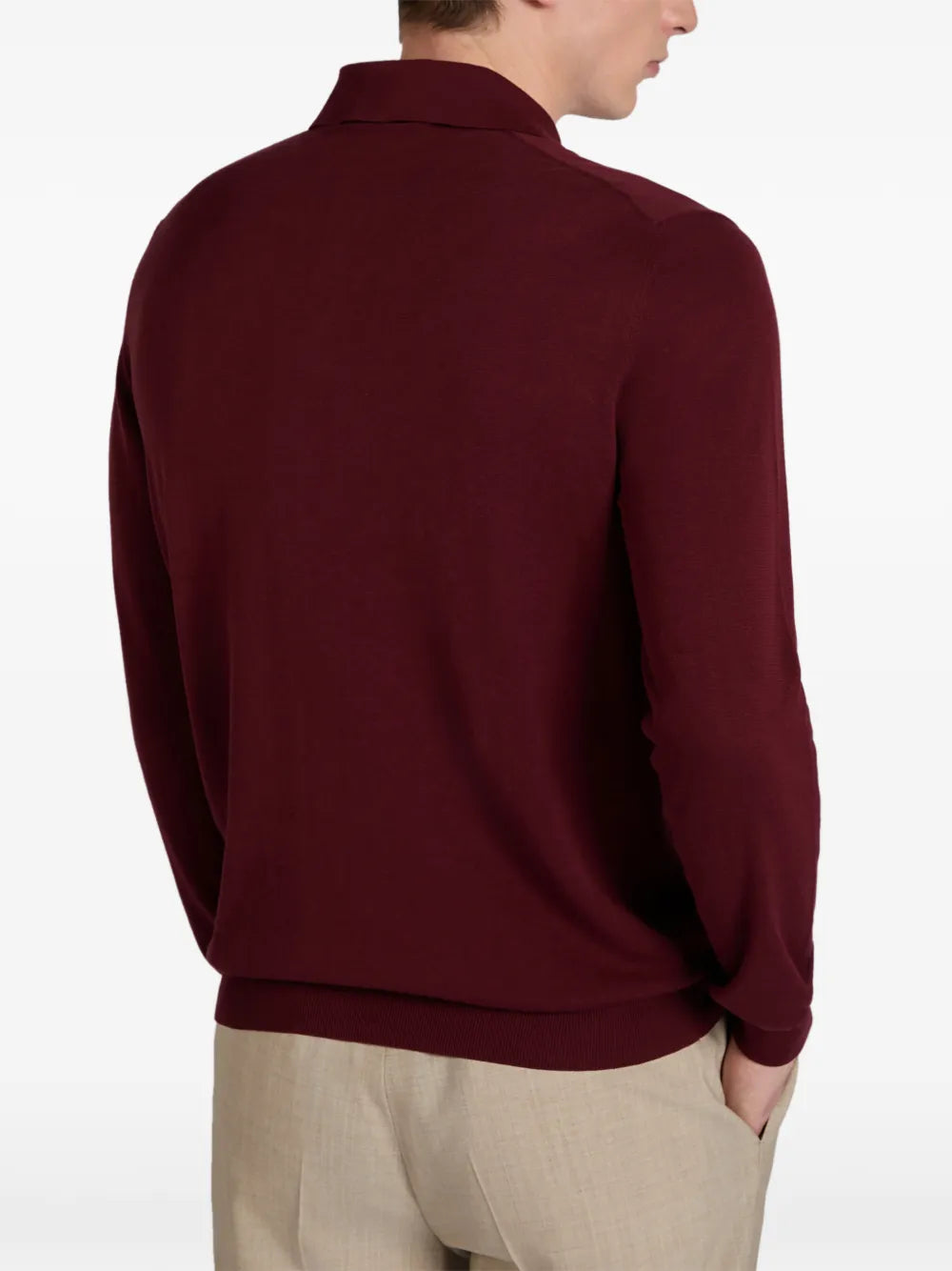 Zanone buttoned polo shirt - Image 2