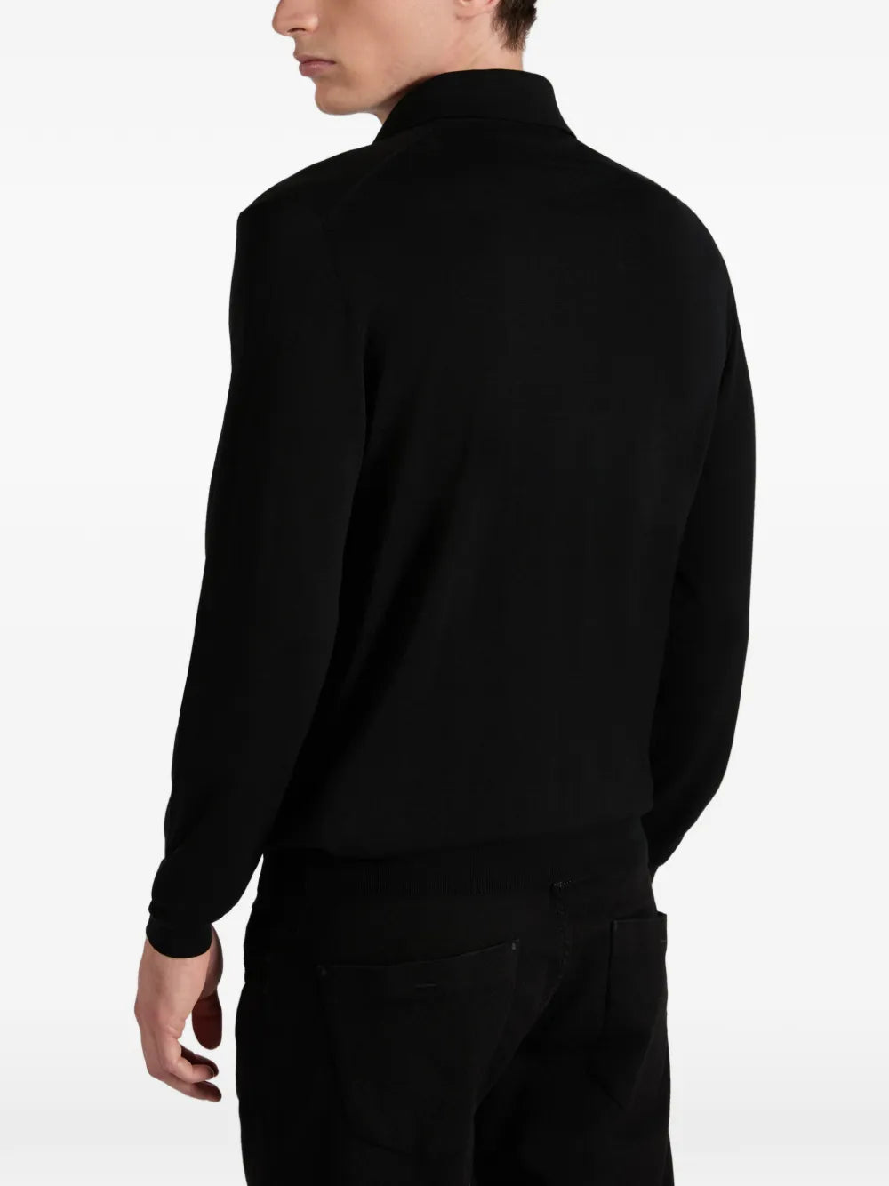 Zanone buttoned polo shirt - Image 2