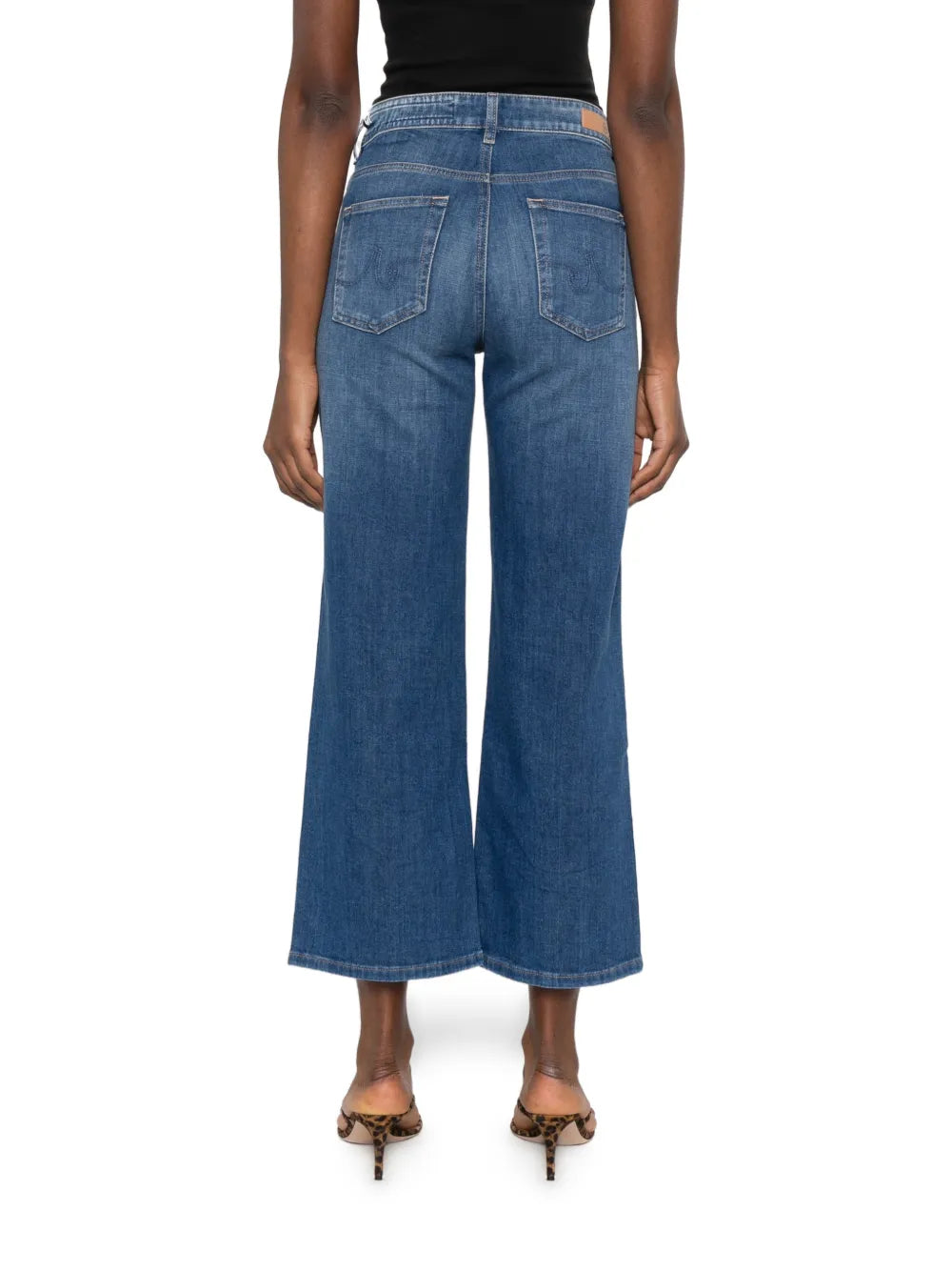 AG Jeans Saige wide leg crop jeans