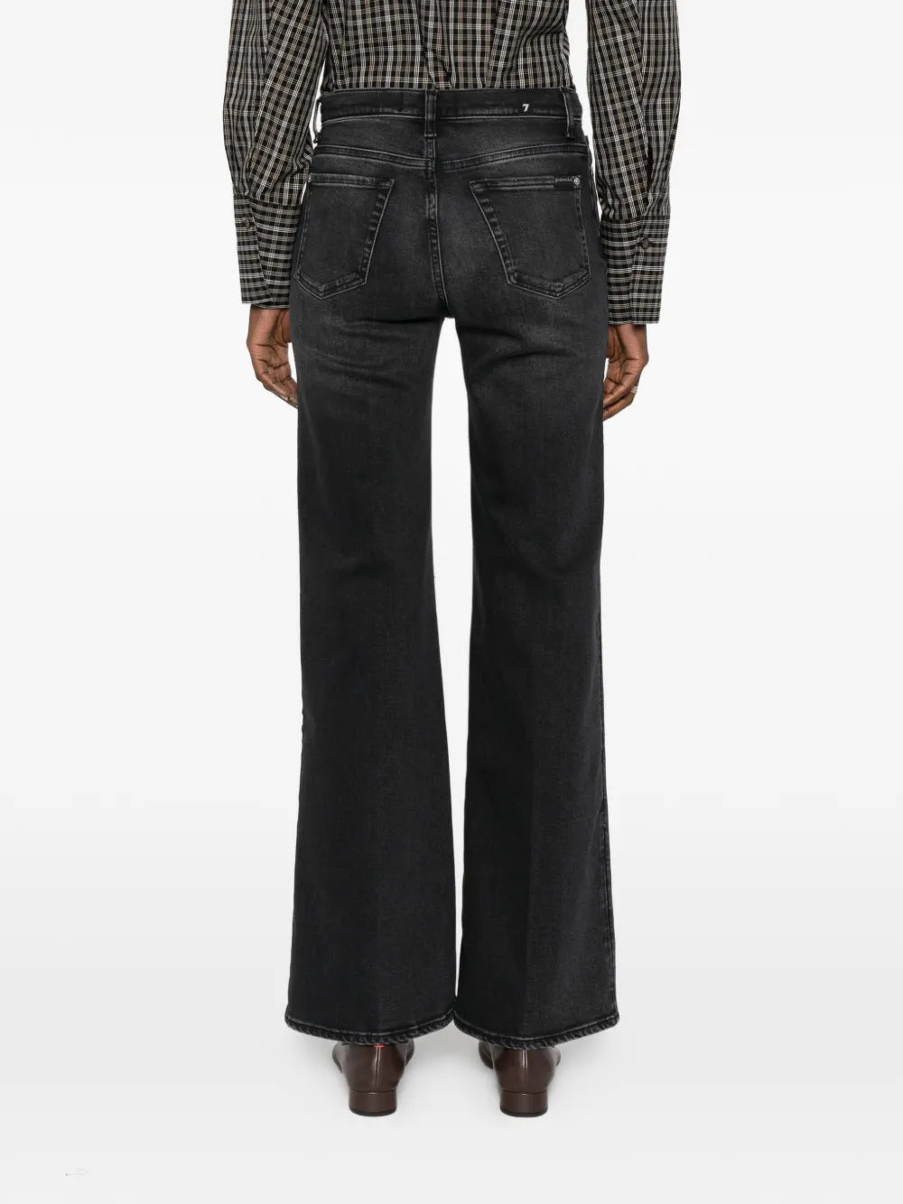 7 For All Mankind Moder Dojo flared denim jeans