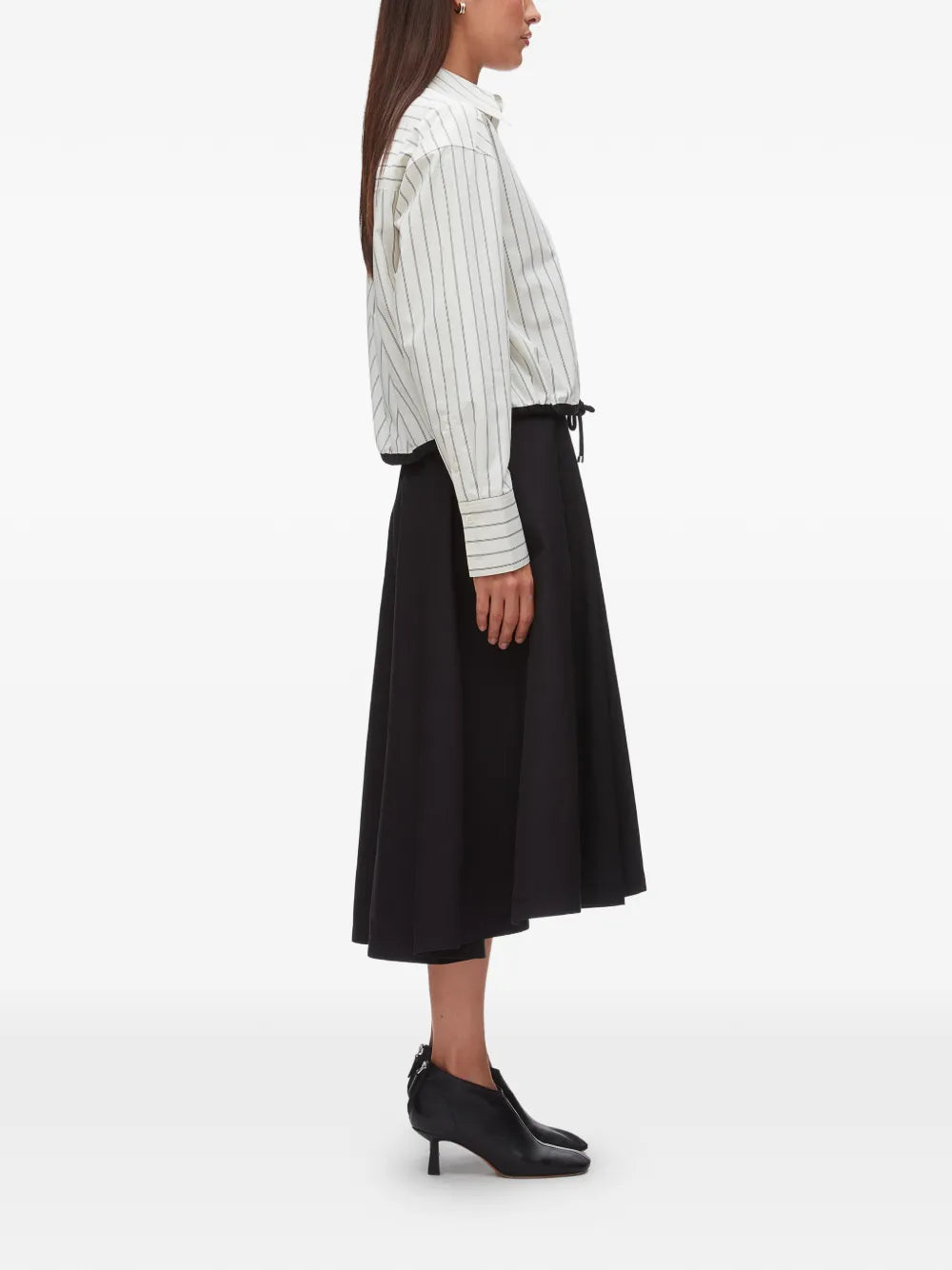 3.1 Phillip Lim striped cropped shirt