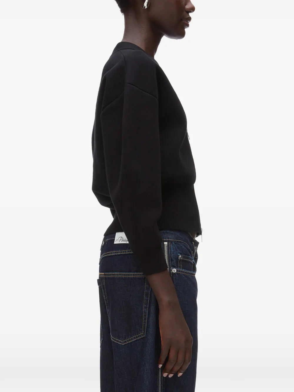 3.1 Phillip Lim  V-neck zip-up cardigan