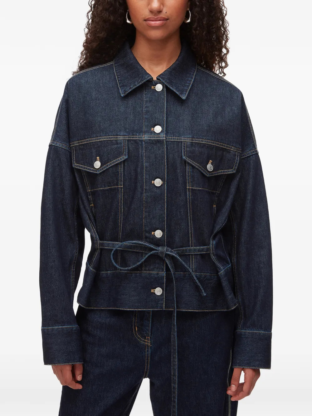 3.1 Phillip Lim  tie-waist cotton jacket