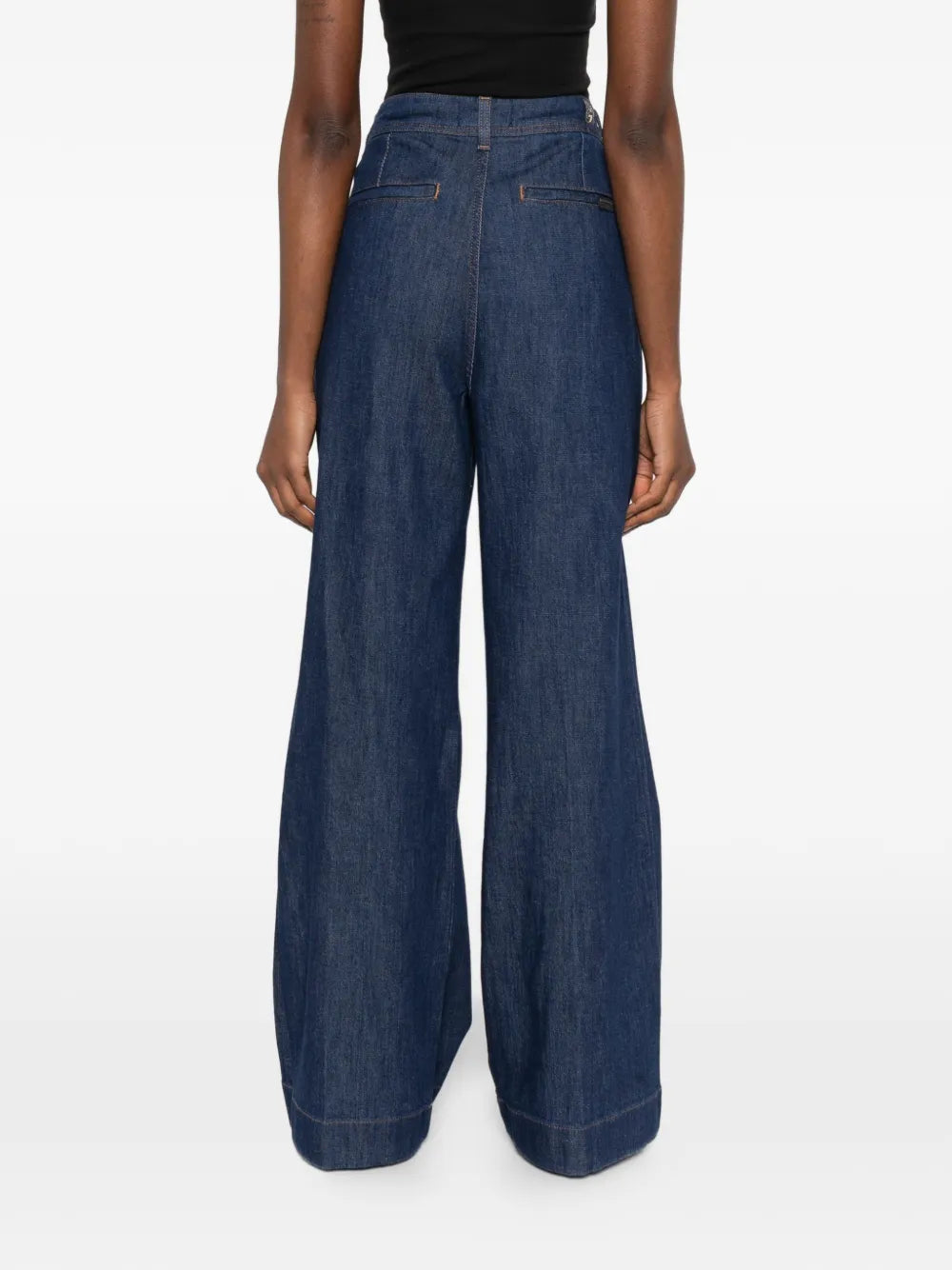 7 For All Mankind pleated jeans