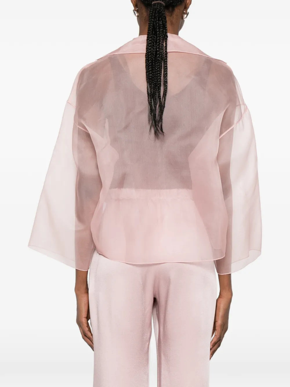 Antonelli  open-front cropped jacket