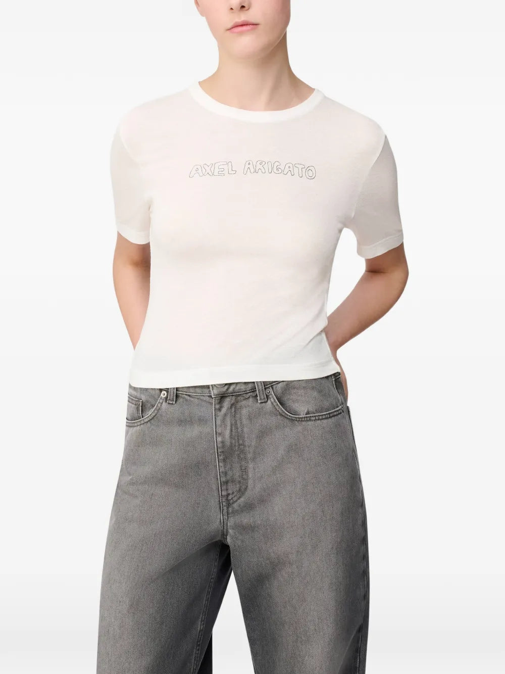 Axel Arigato logo-detail T-shirt