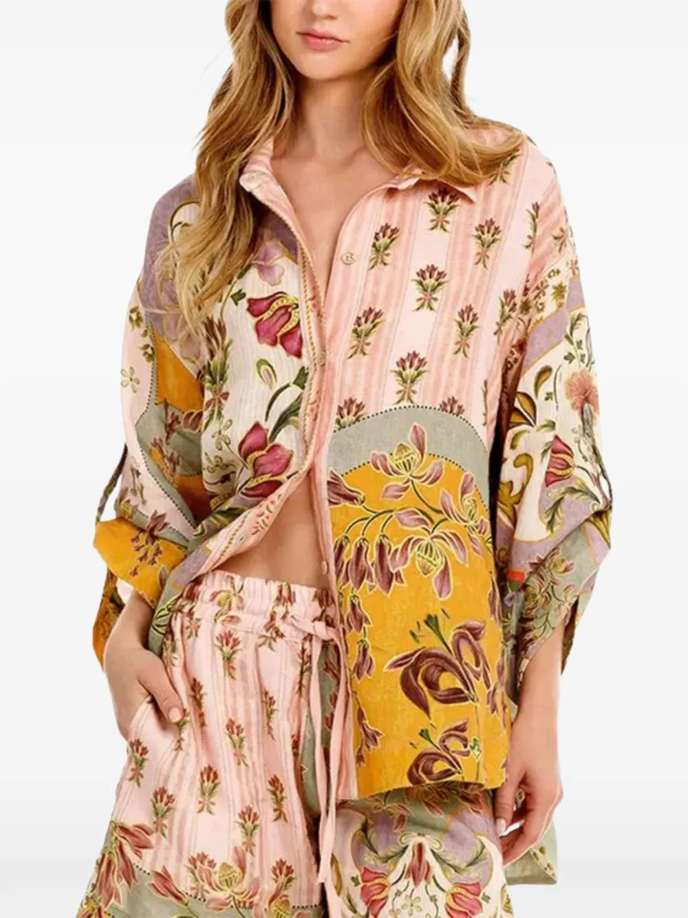 Agua By Agua Bendita  Chrissy Aura Sprinted shirt