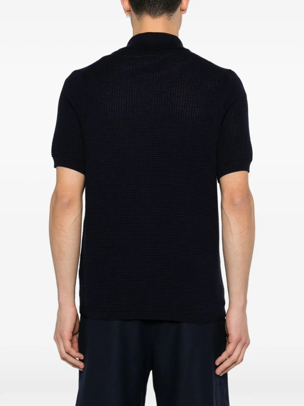 BOMPARD  waffle-knit buttoned shirt
