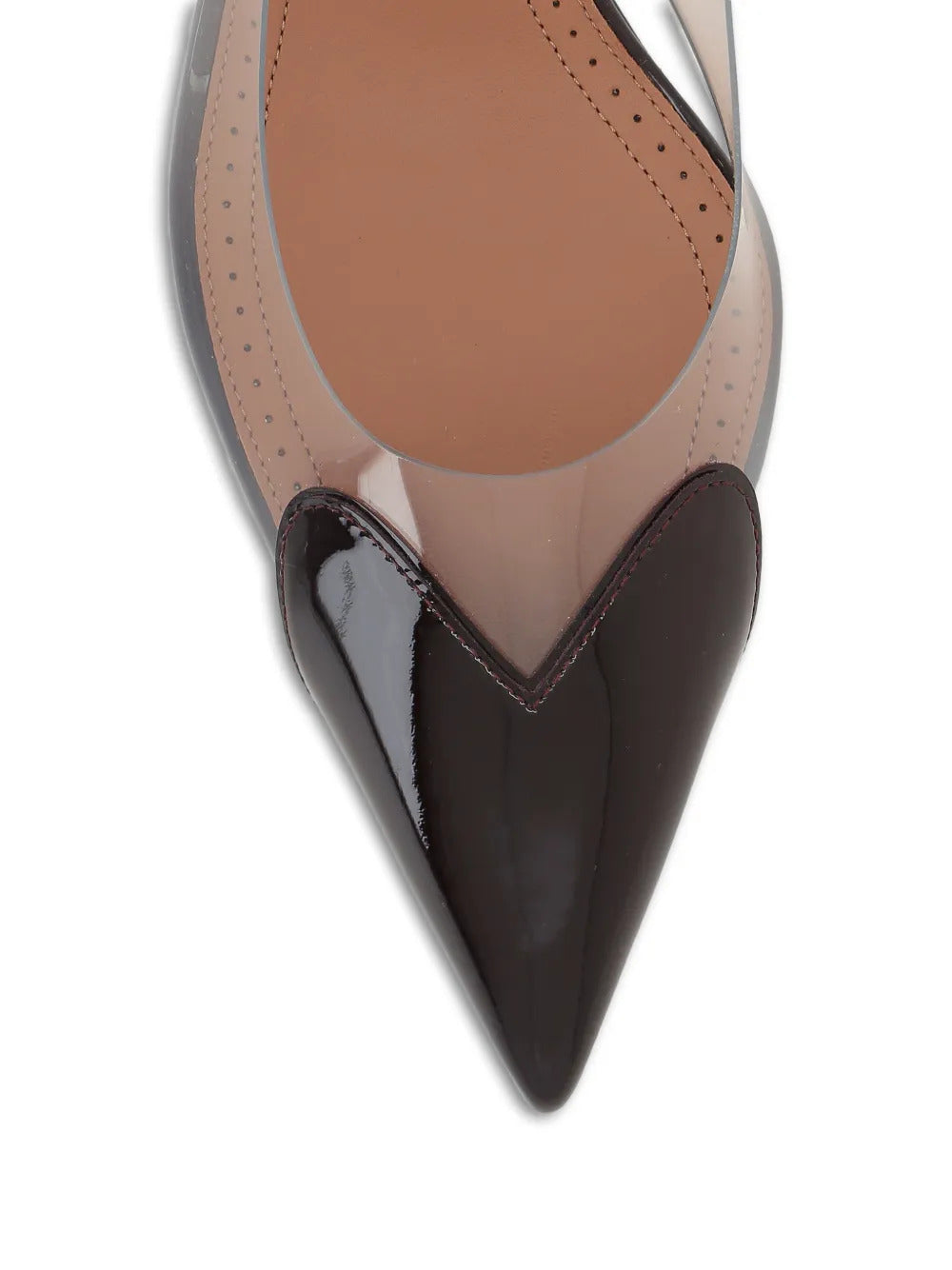 Alaïa Le Coeur slingback pumps